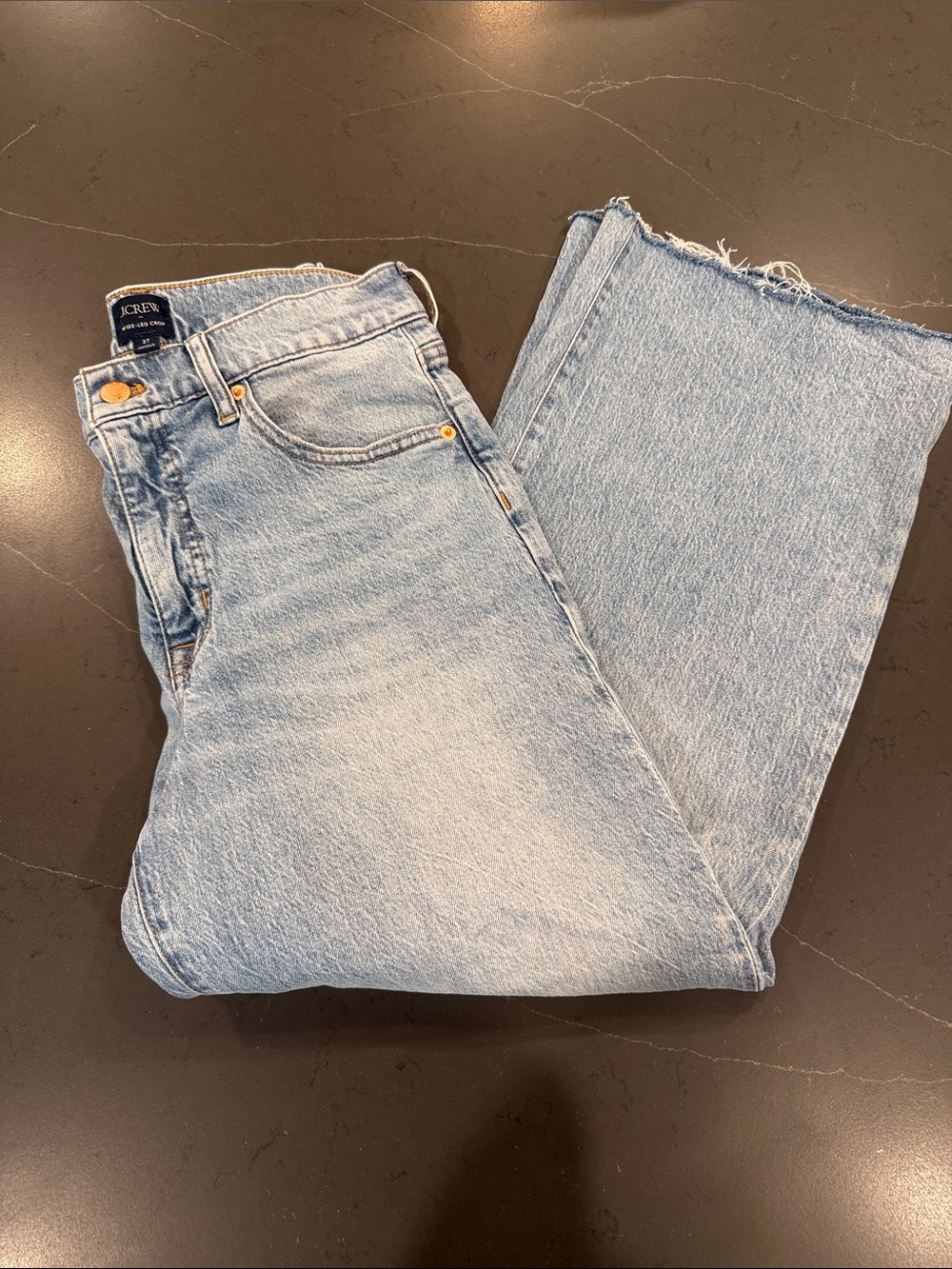 J. Crew wide leg crop women’s Jeans